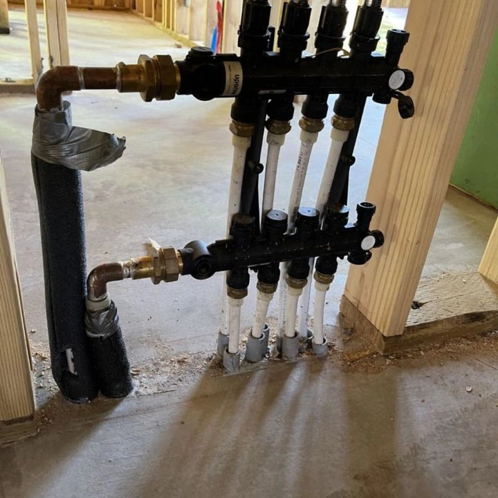 Plumbing service illustration