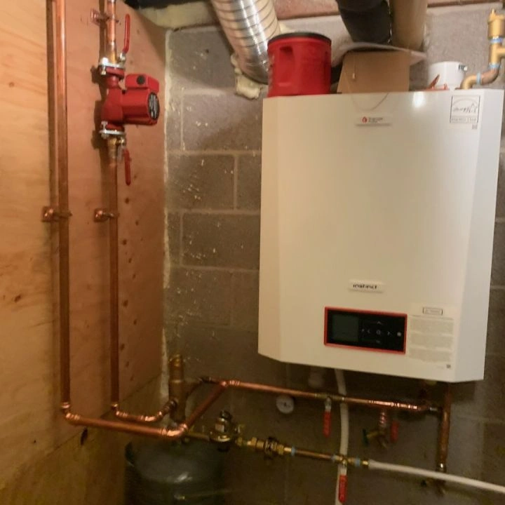 Wall-mounted water-heating equipment from the existing Right Way Plumbing gallery